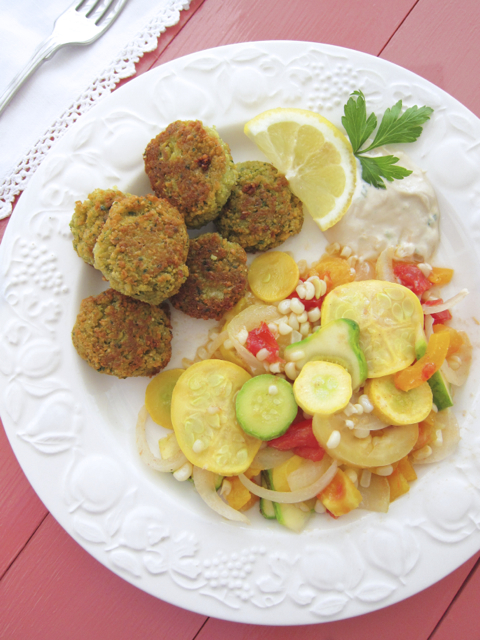 Finished Falafels