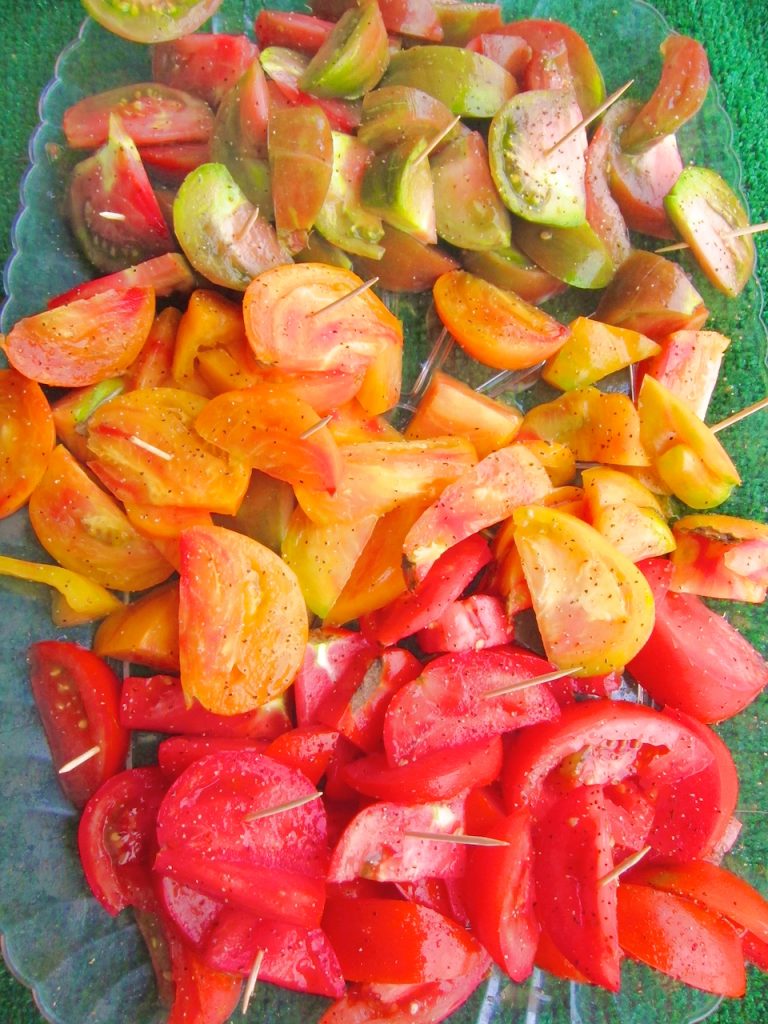 tomato samples