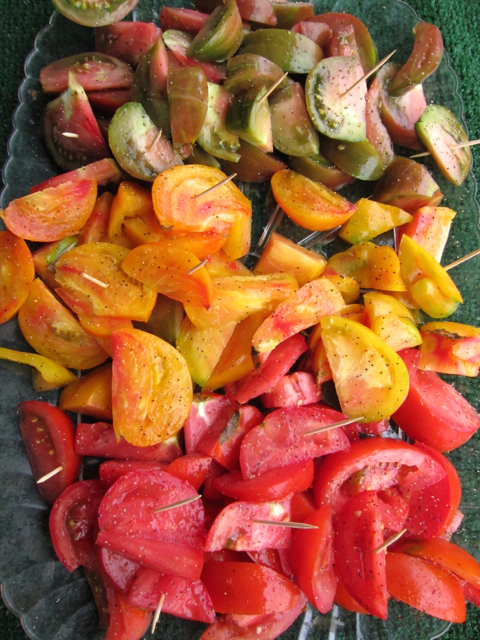 tomato samples