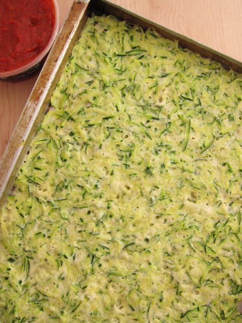 zucchini pizza crust
