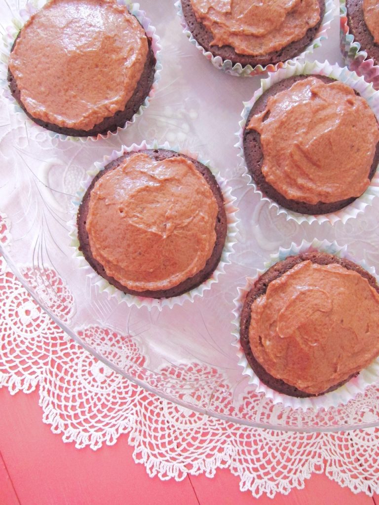 Grain-Free Chocolatey Chocolate Cupcakes