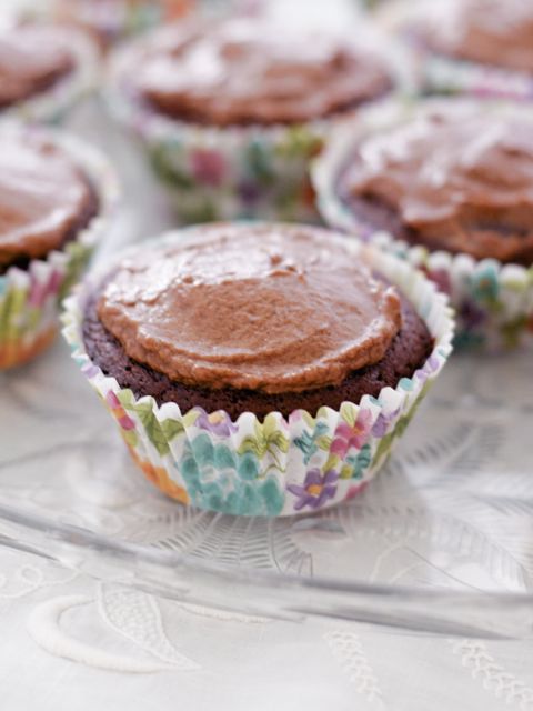 individual Gluten-Free Chocolatey Chocolate Cupcake