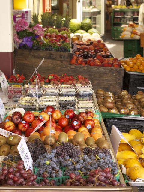 fresh fruit at Farmers Market