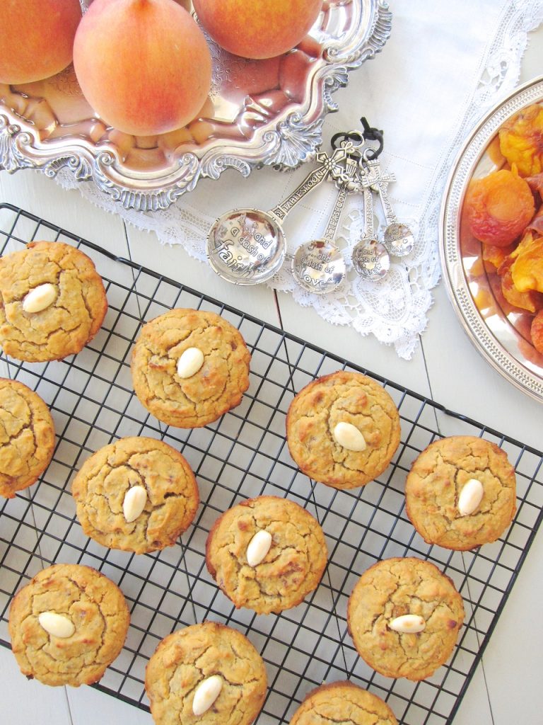 Gluten-Free Peach and Mango Spice Tea Cakes