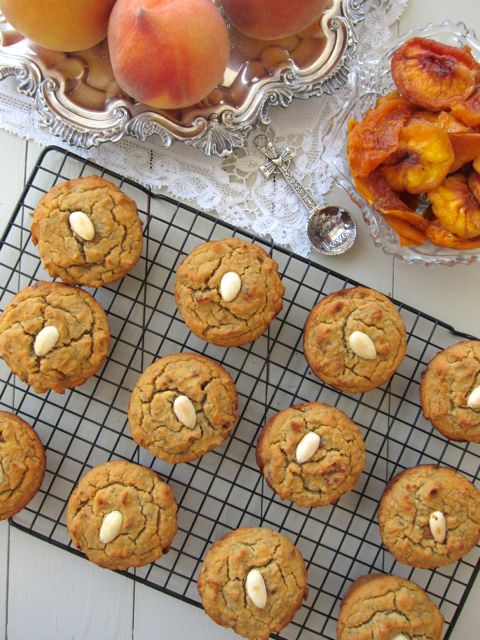 Mango and Peach Tea Cakes