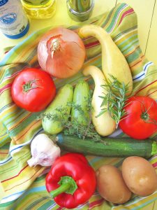 vegetables for Summer Vegetable Tian Au Gratin