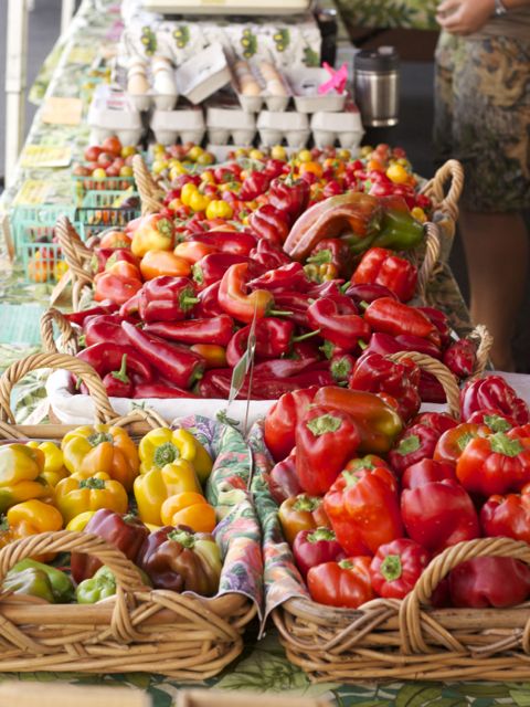 red peppers
