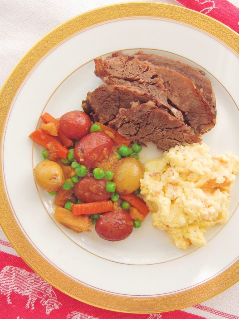 spoonbread with pot roast