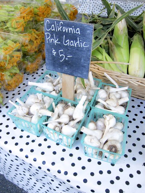 pink garlic