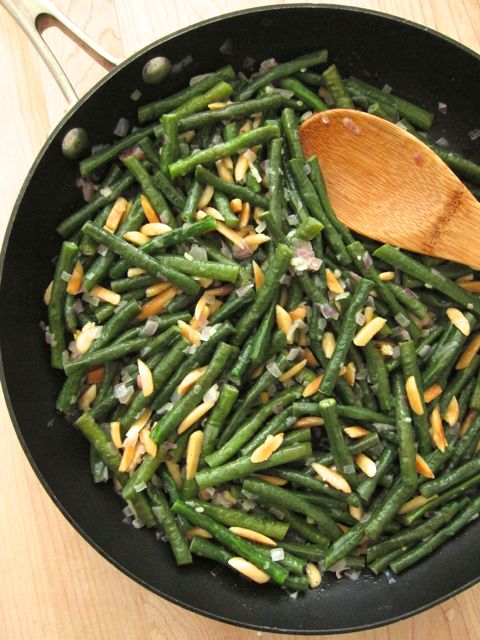 long beans almonds med