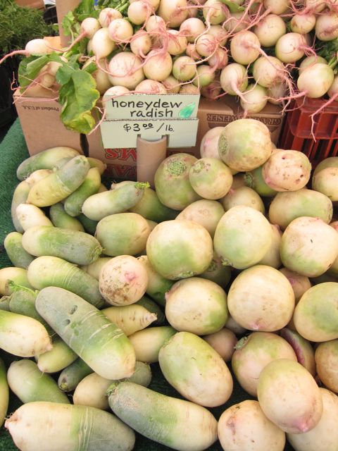 honeydew radish