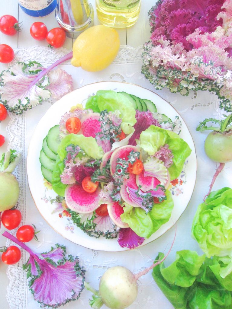 Watermelon Radish Salad