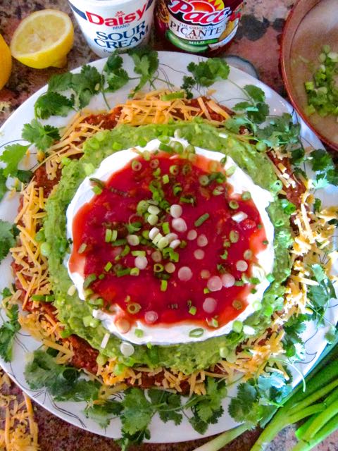 layered bean dip