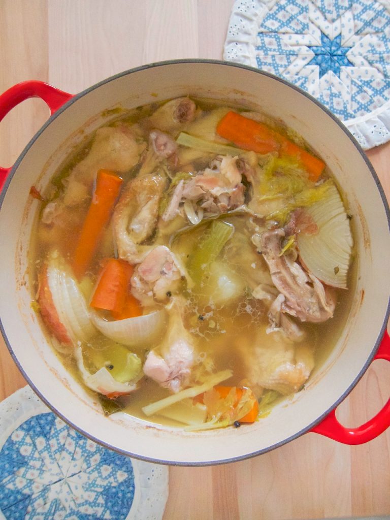 Homemade Chicken Stock