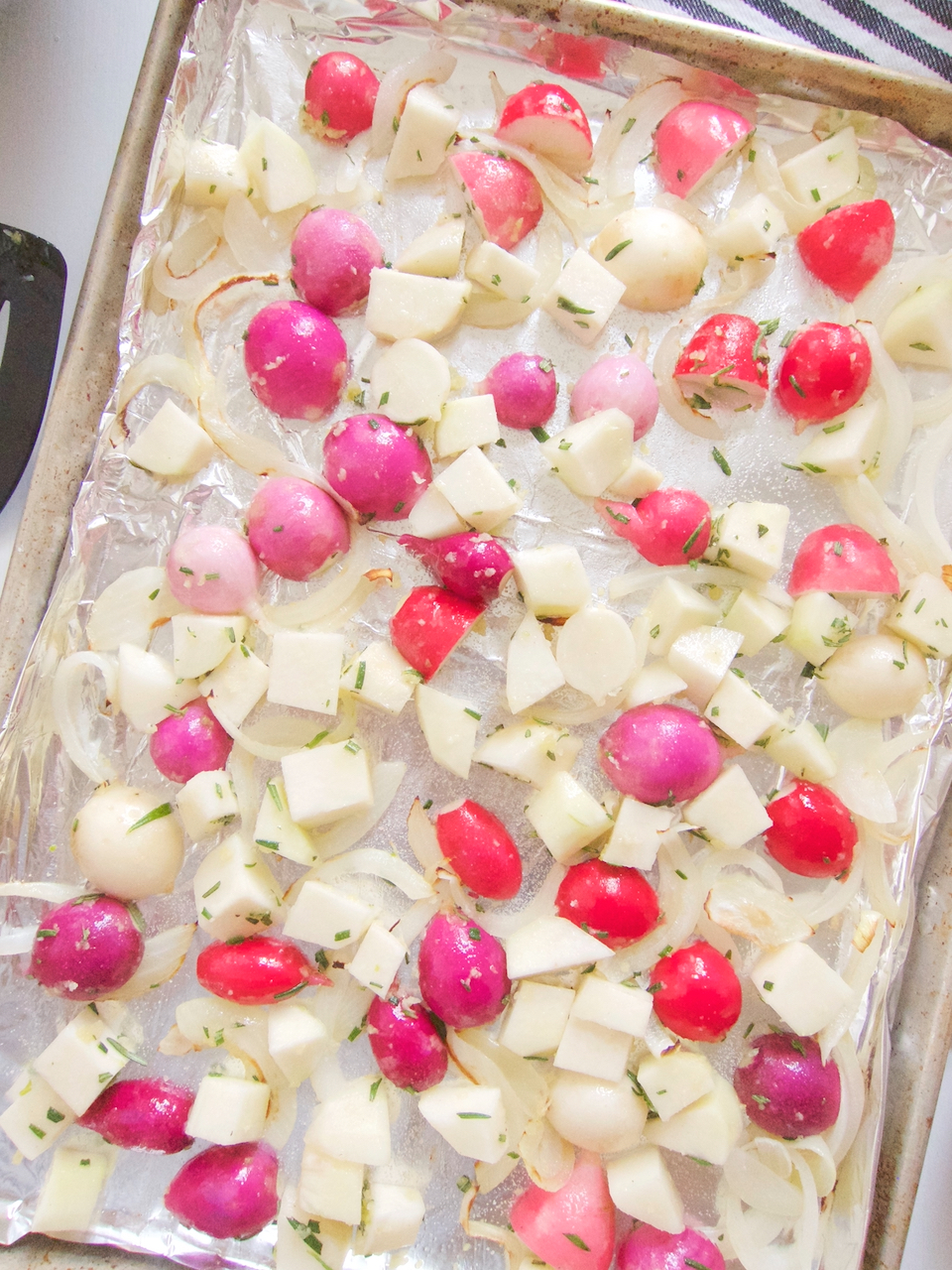 Roasted Kohlrabi and Radishes Dolly’s Kettle