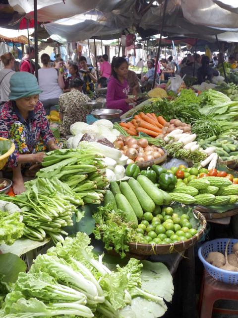 vegetables ar farmers market