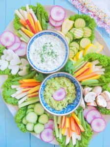 party vegetable platter