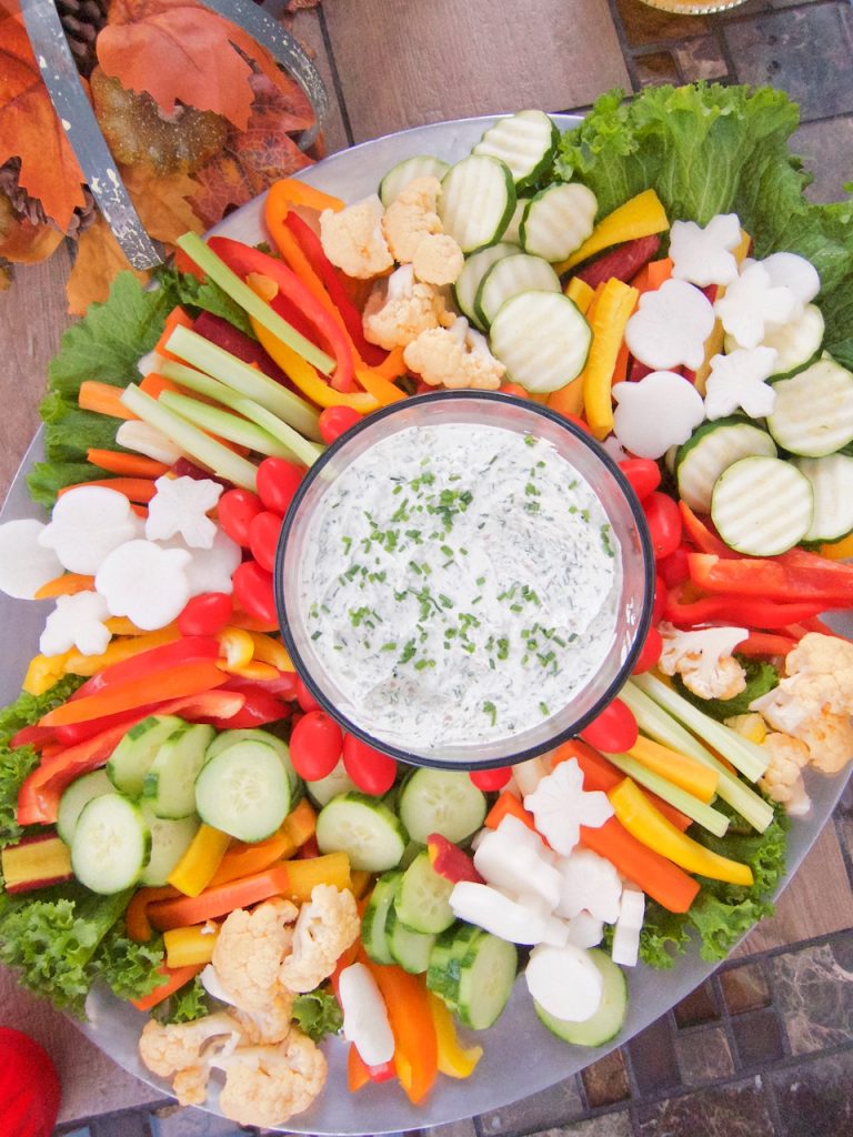 party vegetable platter