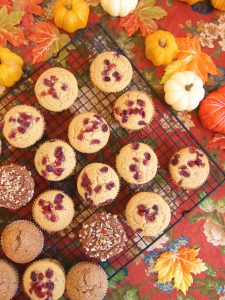 Gluten Free Maple Orange Cranberry Muffins