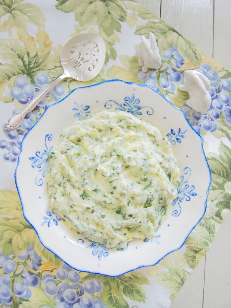 Mashed Cauliflower With Kale