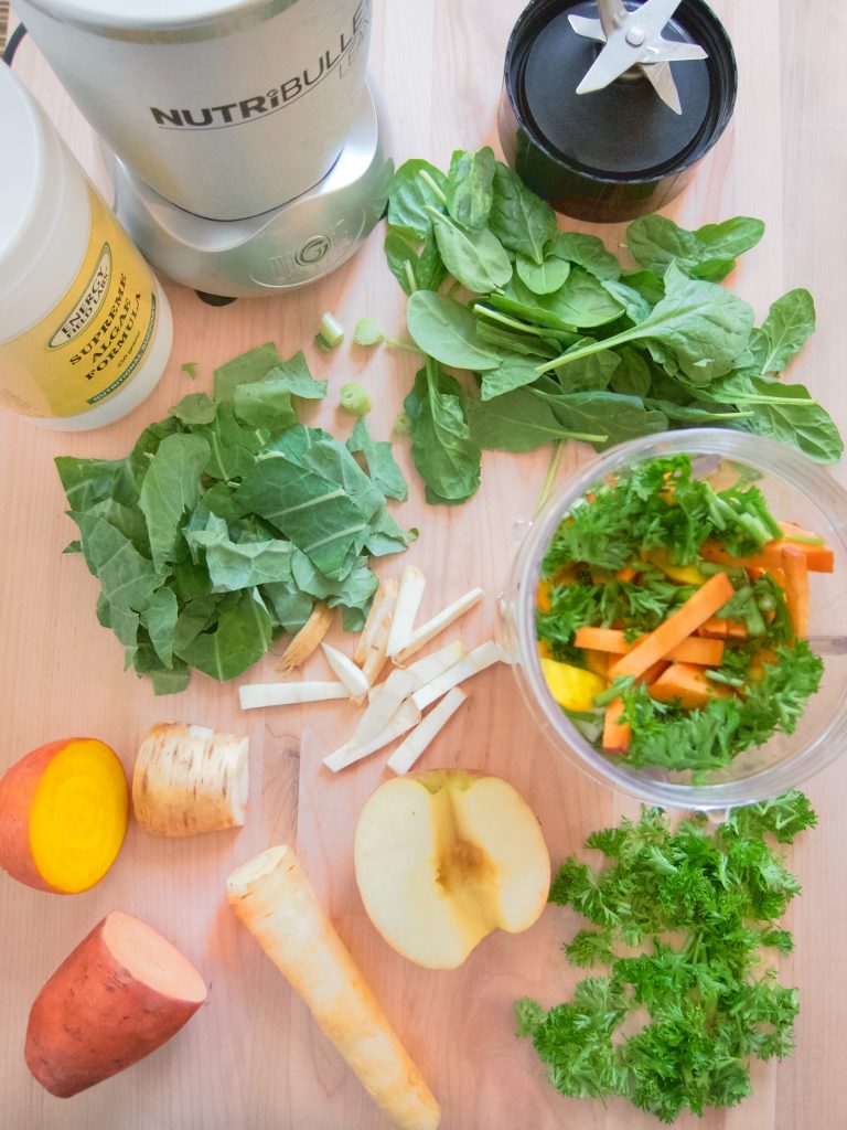 ingredients for microbiome smoothies