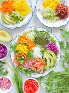 Microbiome Rainbow Salad