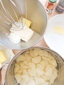 preparing Party Potatoes