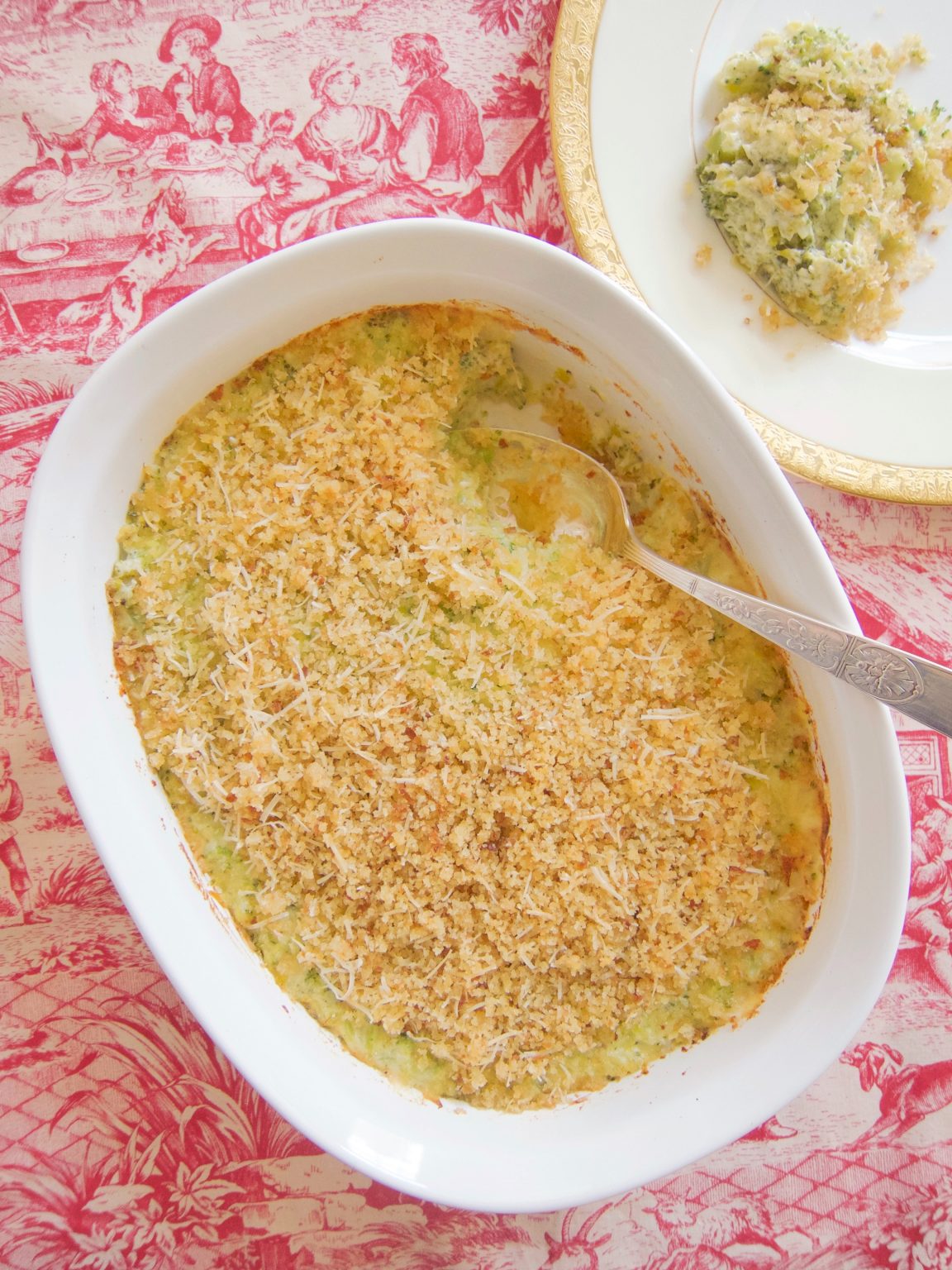 Broccoli Casserole With Bread Crumb Topping Dolly’s Kettle