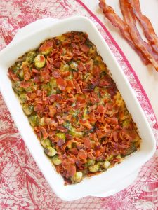 Creamy Brussels Sprouts With Bacon