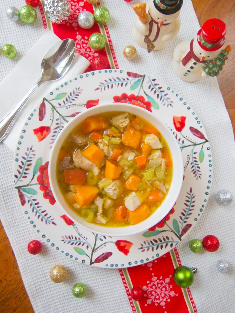 turkey and sweet potato soup