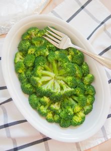 Blanched Bright Broccoli