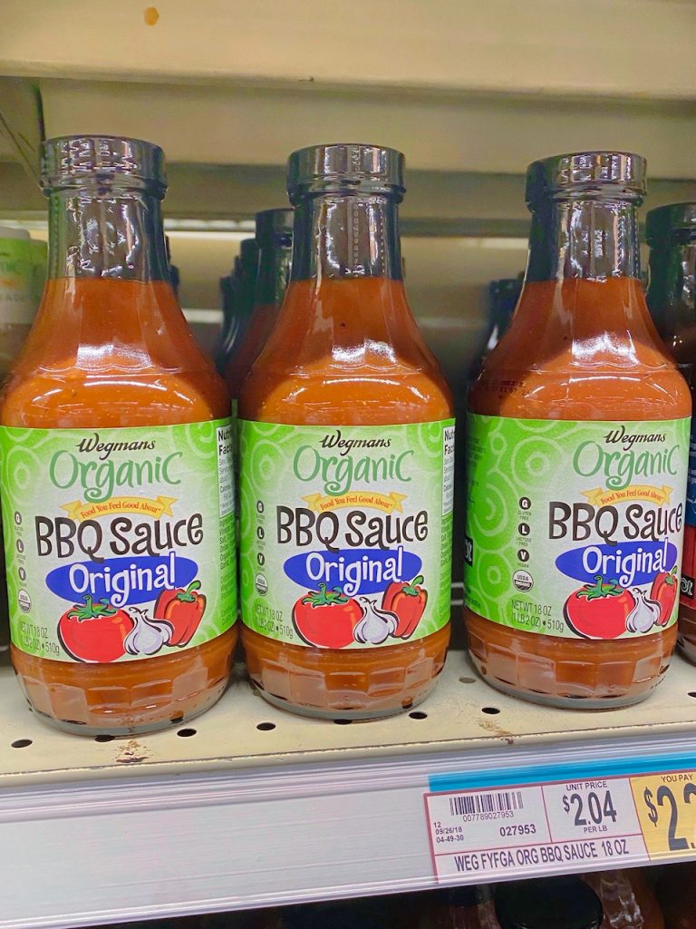 jars of barbecue sauce