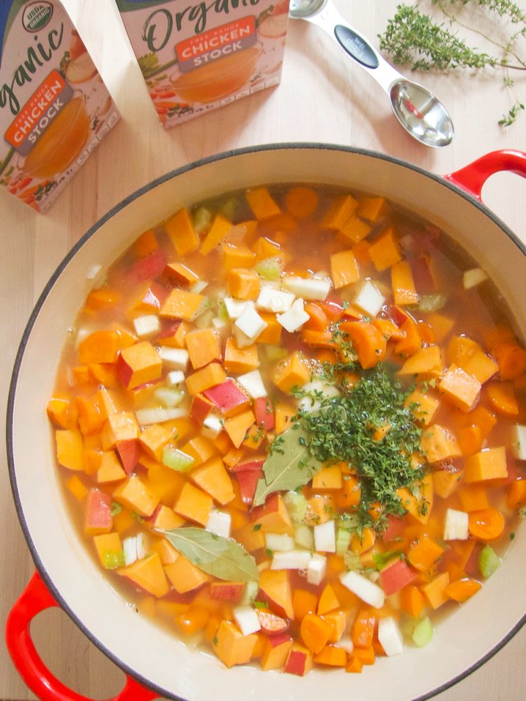 Paleo Chicken Soup With Sweet Potatoes