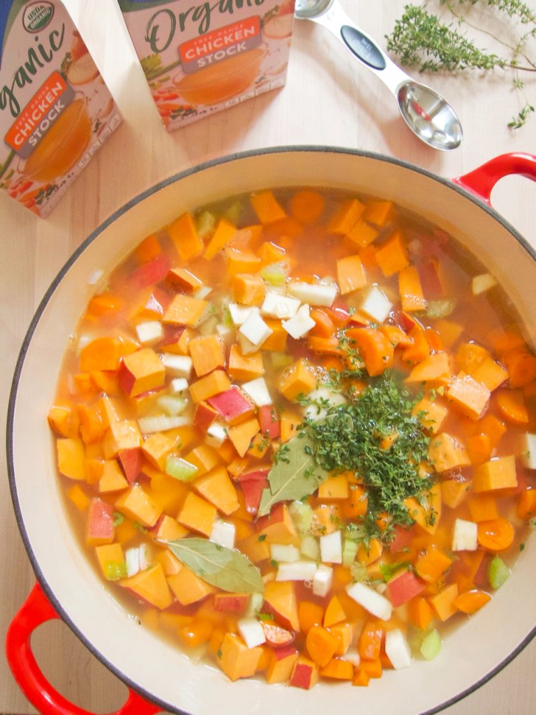 Paleo Chicken Soup With Sweet Potatoes