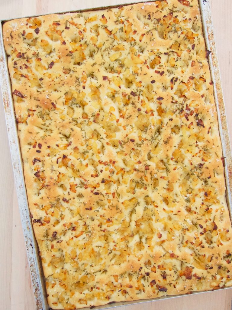 baked Focaccia Bread