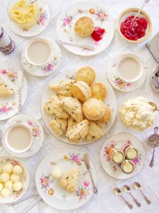 English Scones and clotted cream