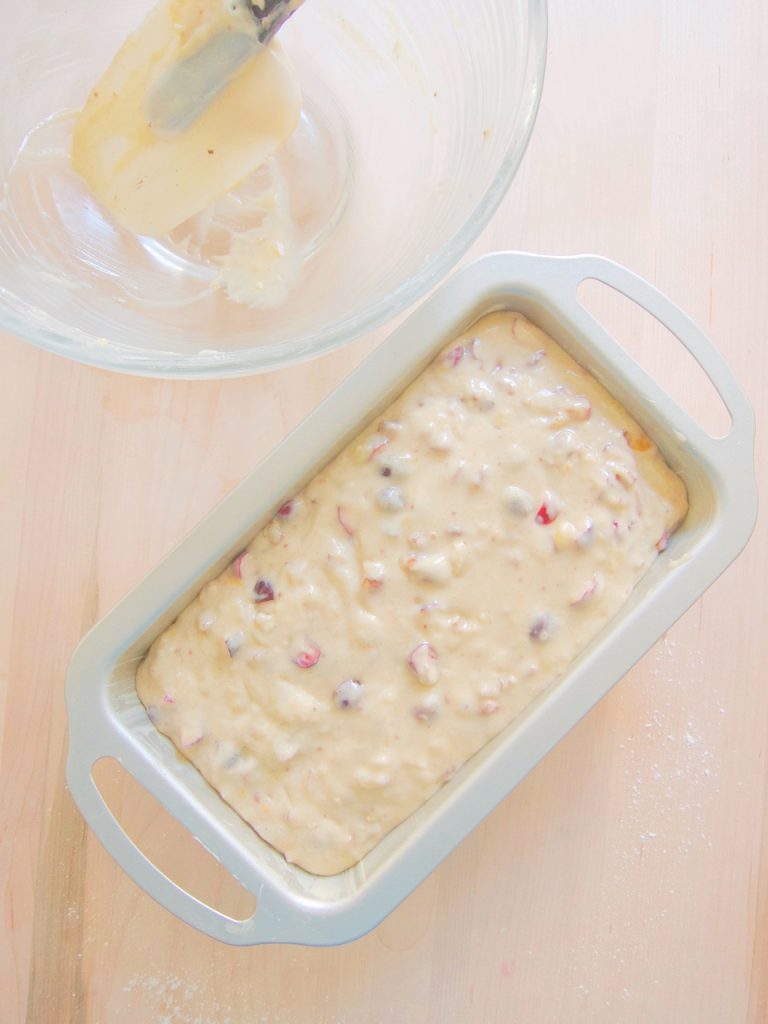 uncooked Cranberry Bread With Apricots and Almond