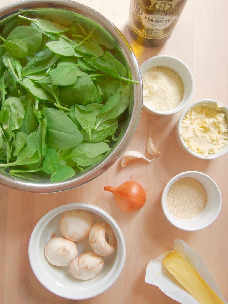 ingredients for salmon wellington