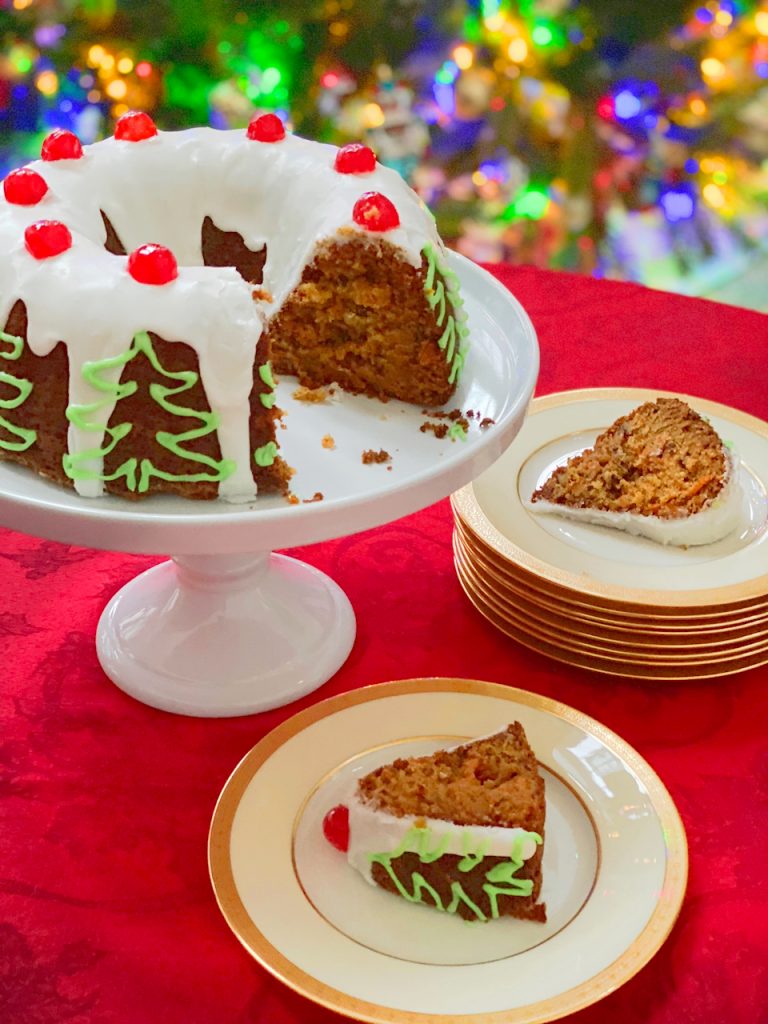 Christmas Carrot Cake With Marmalade