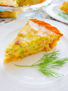 Salmon and Leek Pie With Sweet Potato Crust