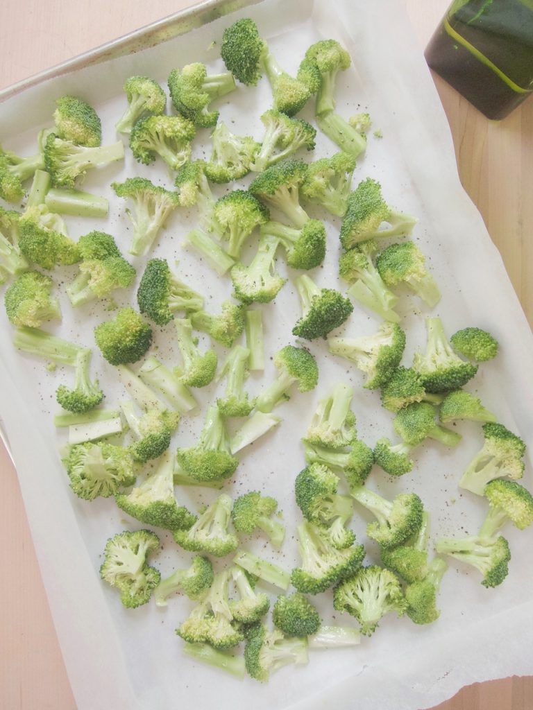 uncooked broccoli