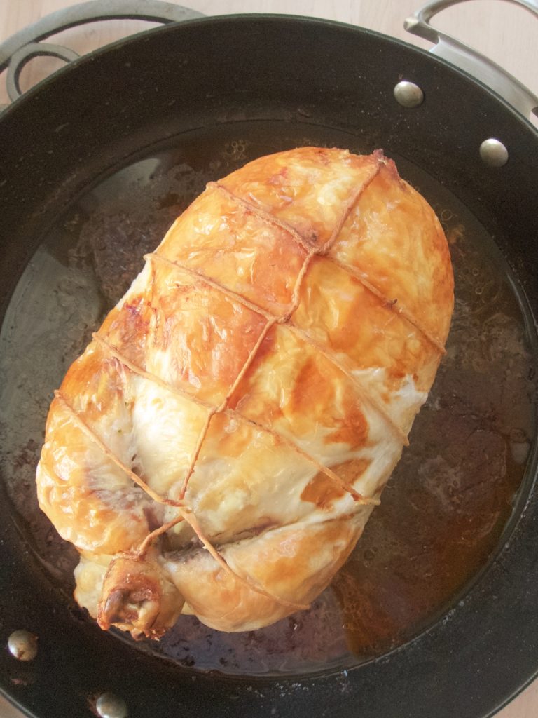 roasted chicken ballottine