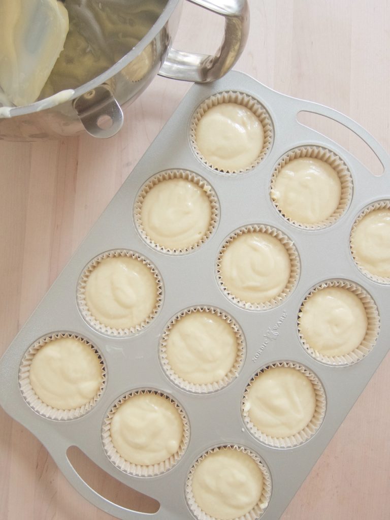 unbaked cupcakes