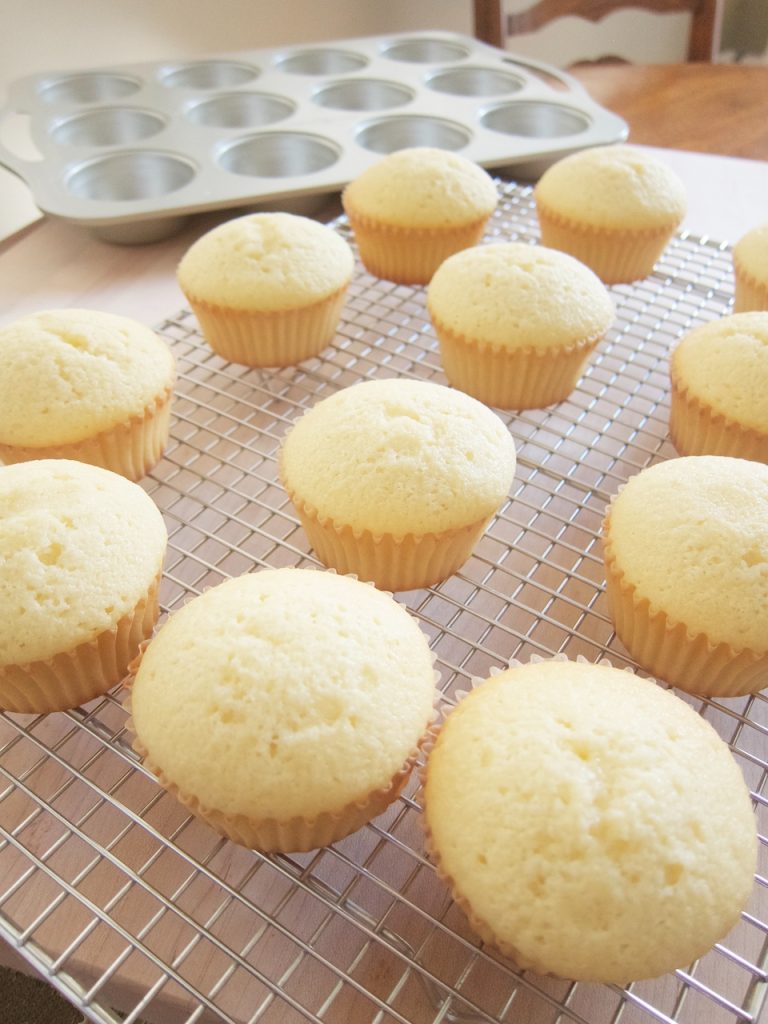 baked cupcakes